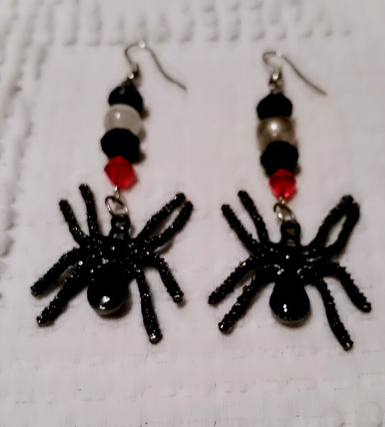 Spooky Spider Earrings