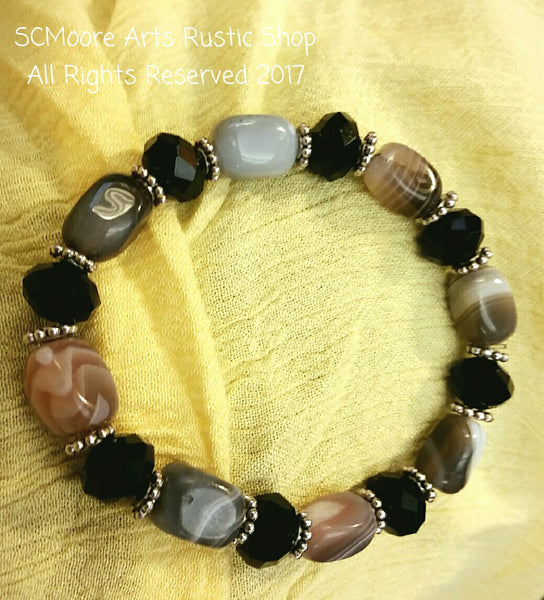 Polished Stone Bracelet